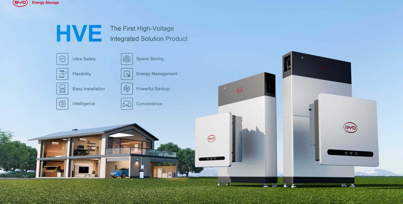 BYD Energy Storage introduce noul sistem de stocare a energiei Battery-Box HVE și invertoarele Power-Box