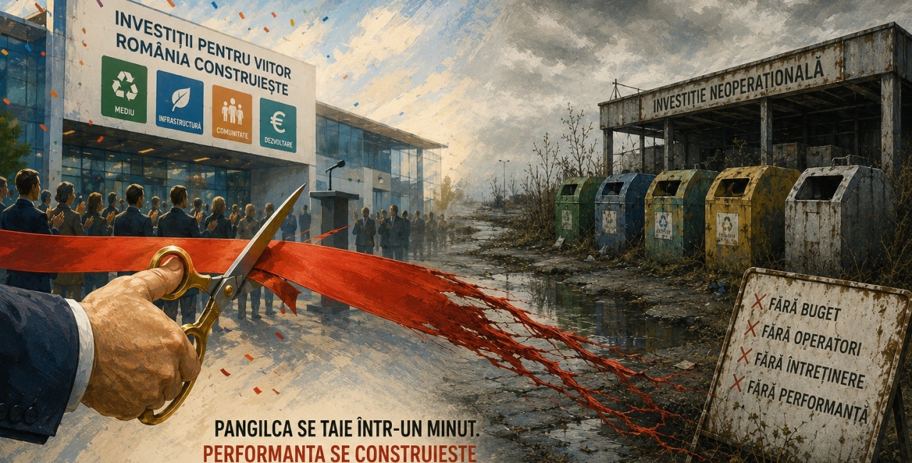 România știe să taie panglici. Dar după aceea?