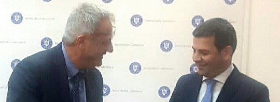 ÎNTÂLNIREA VICEPRIM-MINISTRULUI ȘI MINISTRULUI MEDIULUI DANIEL CONSTANTIN CU OFICIALI AI REPUBLICII ITALIENE