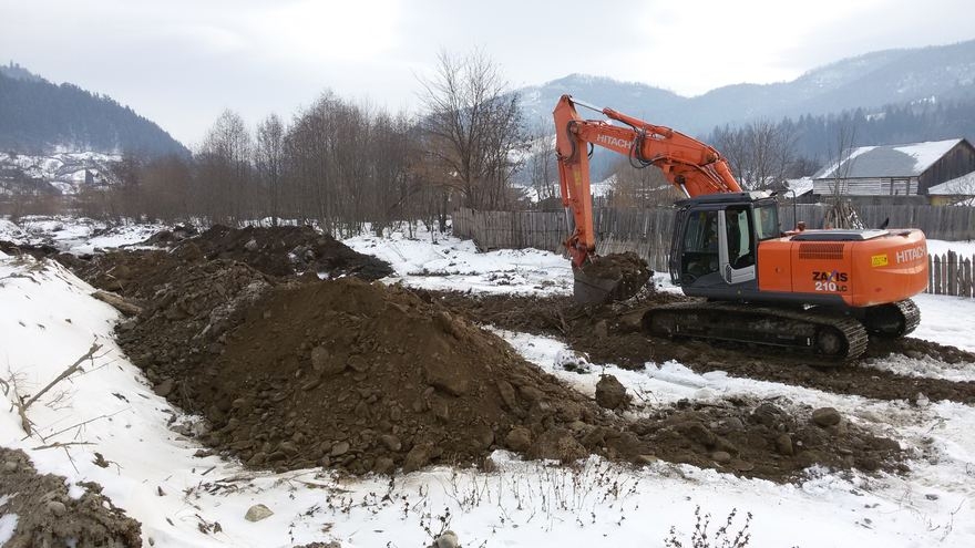 Administrația Națională Apele Române intervin pentru a reduce efectele produse de către blocajele de ghețuri