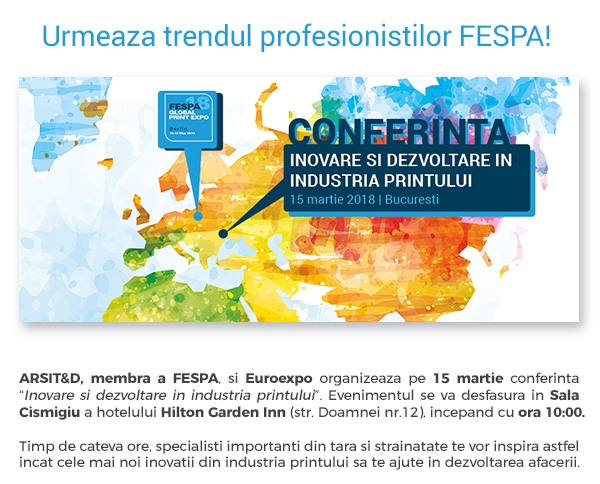 Urmează trendul profesioniştilor FESPA!