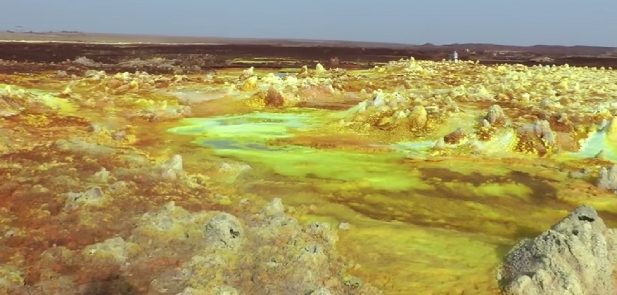 Cea mai caldă zonă de pe pământ. Cum arată Dallol - VIDEO