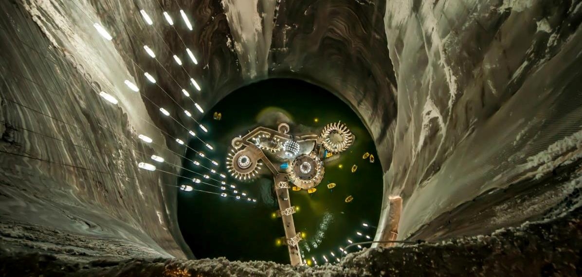 Imagini panoramice cu Salina Turda, lansate pe Google