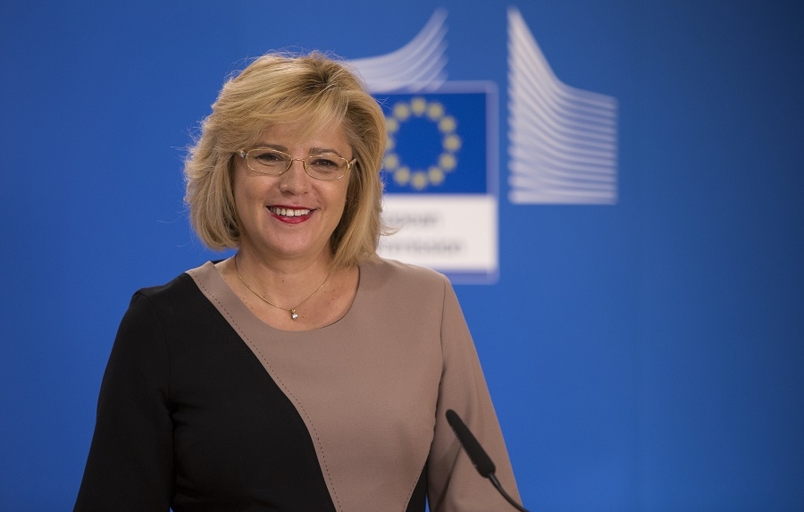 Comisarul Corina Crețu a aprobat investiții de peste 57 milioane euro în domeniul apei potabile în județul Caraș-Severin