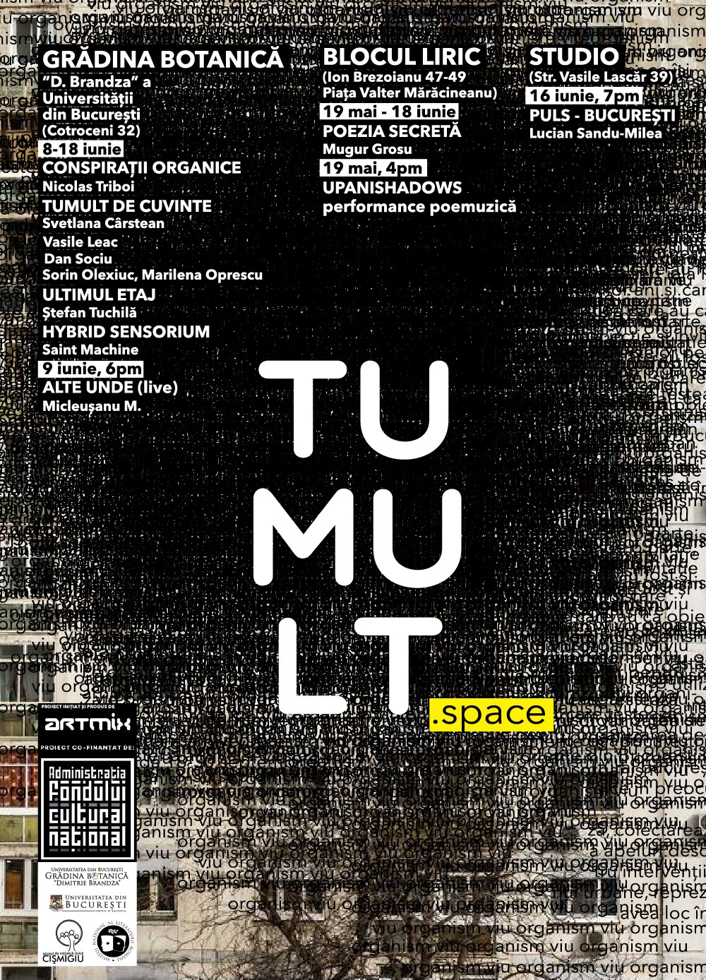 Micro-intervenții urbane TUMULT.space și lansare Open Call