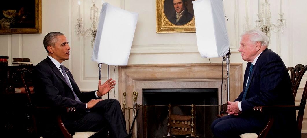 Barack Obama i-a luat un interviu despre schimbările climatice celebrului naturalist David Attenborough/VIDEO