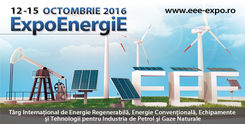 Romexpo te alimentează cu energie  ExpoEnergiE  are loc între 12 şi 15 octombrie 2016