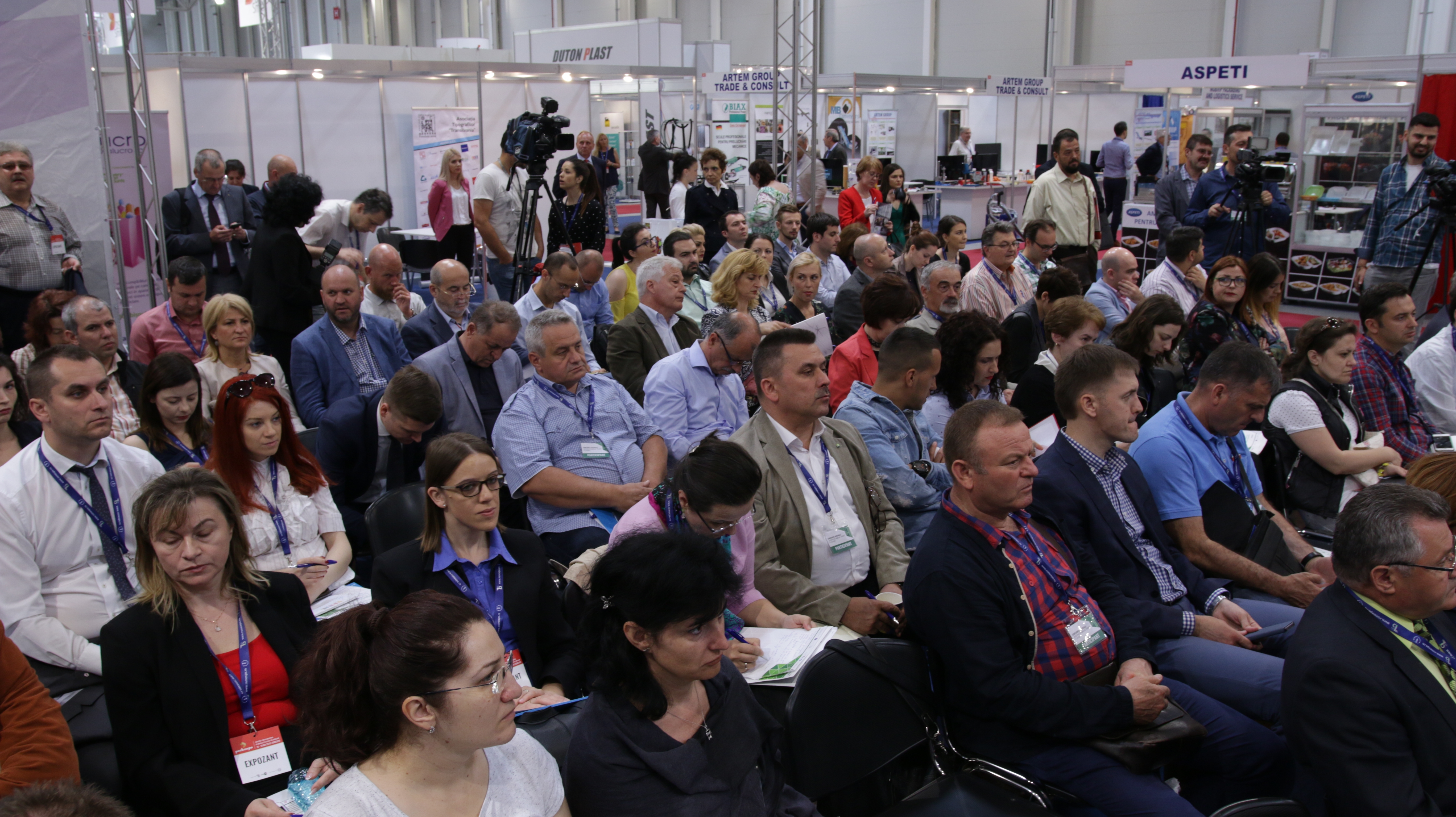 Atmosferă de mare târg european în primele două zile Pack Expo 2018